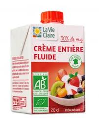 Creme cuisine entiere 20 cl ppbio